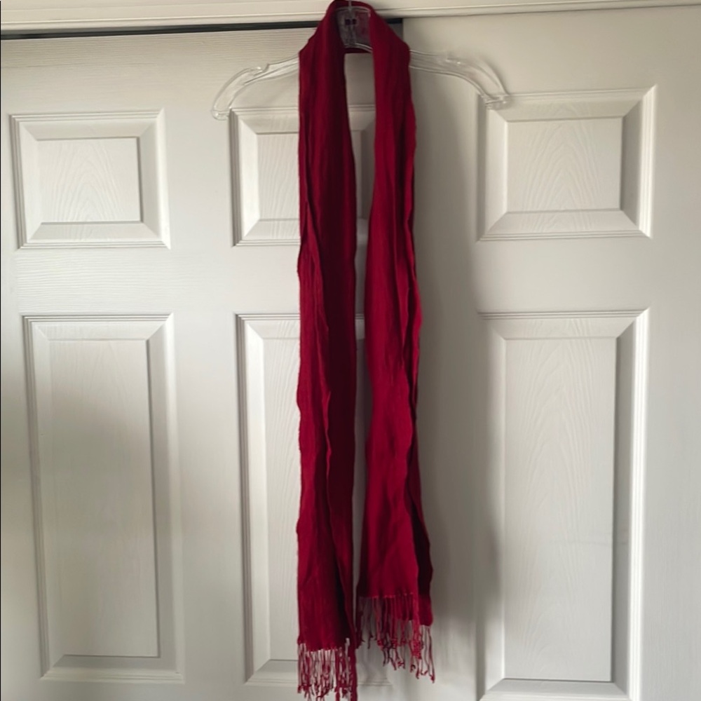 Elegant Red Scarf